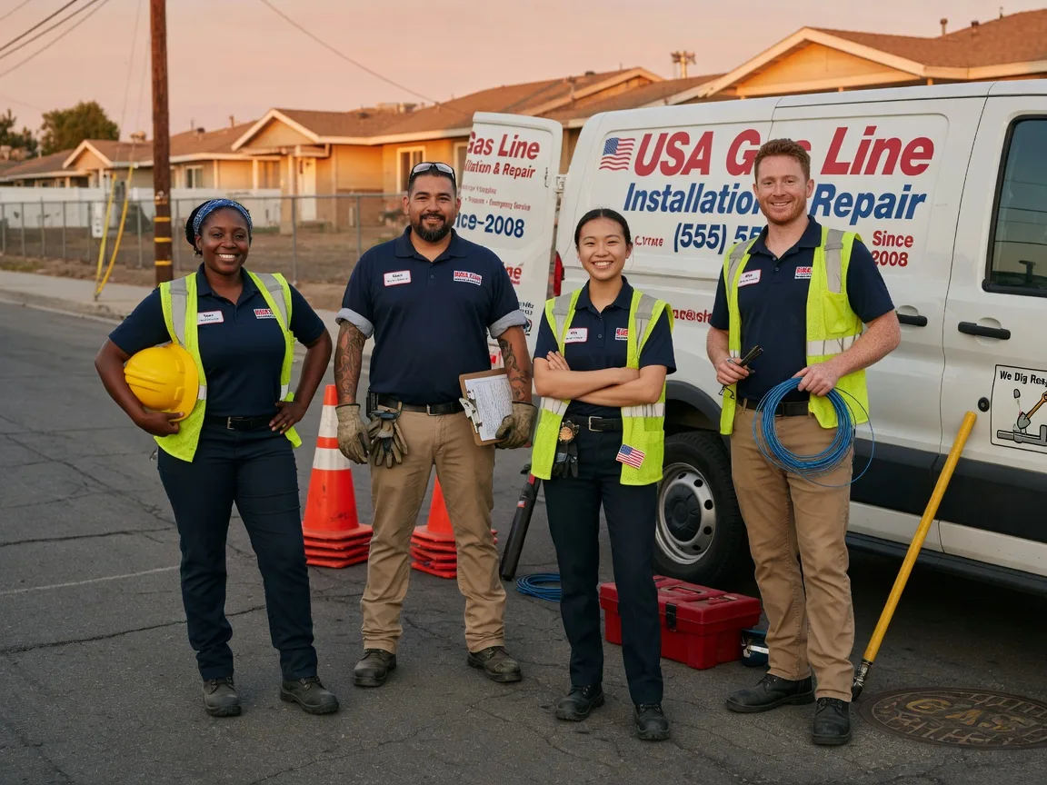 Gas Line Installation company in Russellville, IN